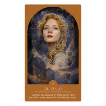 Zodiac Oracle kortos Blue Angel